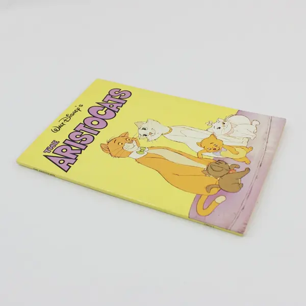 1986 Walt Disney The Aristocats Paperback Book ISBN 0-8167-0887-8