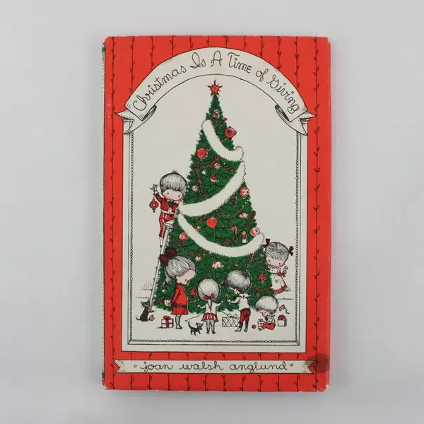 1961 Joan Walsh Anglund Christmas Is a Time of Giving Children's Book