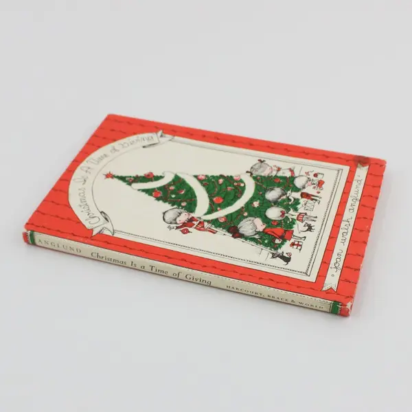 1961 Joan Walsh Anglund Christmas Is a Time of Giving Children's Book