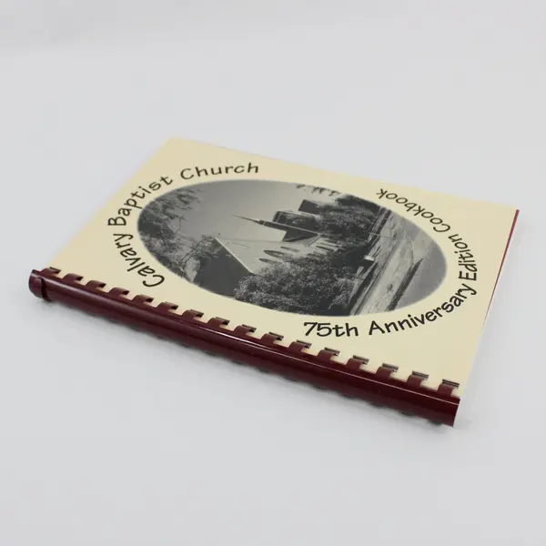 Calvary Baptist Church Salem, OR 75th Anniversary Spiral Recipes Cookbook