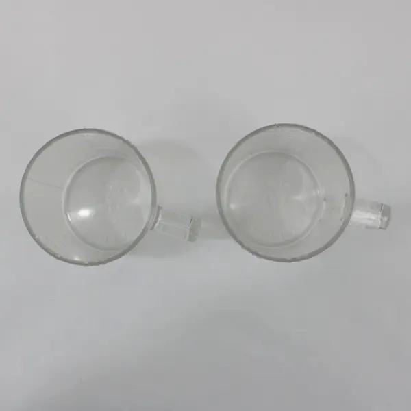Lot of 2 Cambro 25MCCW135 Clear Plastic Measuring Cups