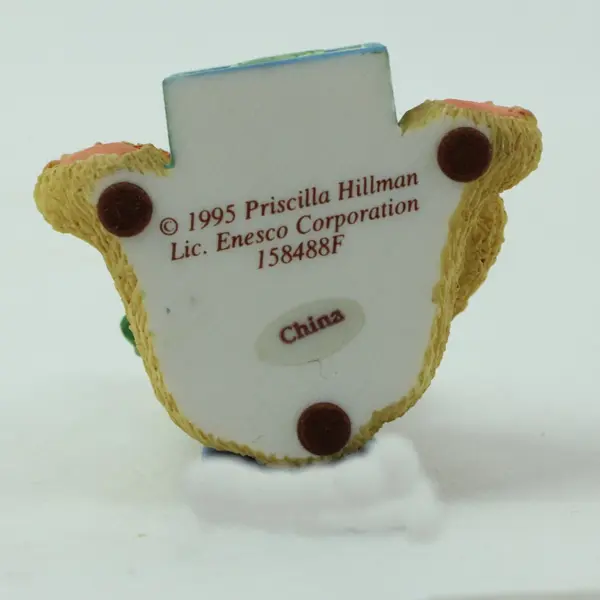 Enesco Cherished Teddies Bear With ABC F Block Figurine 158488F