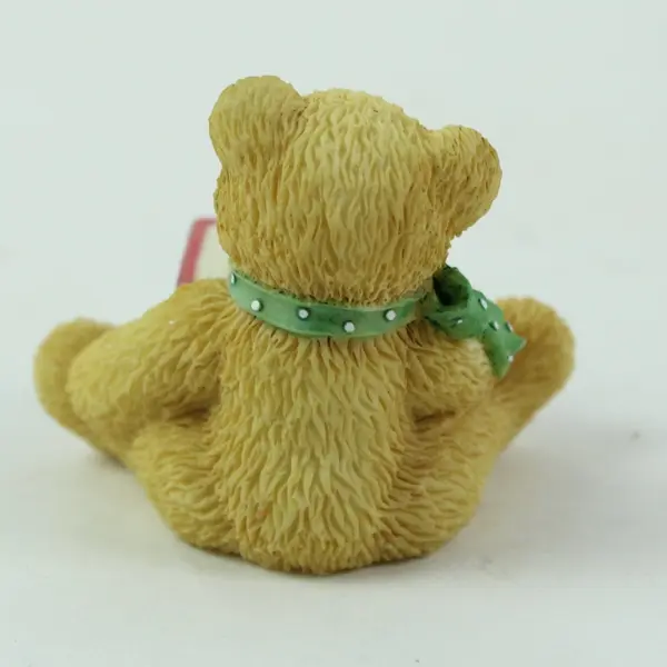 Cherished Teddies Bear With ABC V Block 1995 Enesco Figurine 15848SV