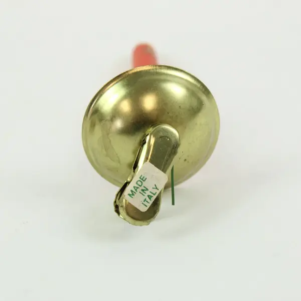 Vintage Italian Red Christmas Tree Ornament Candle Clip Pair Taper Candles Italy