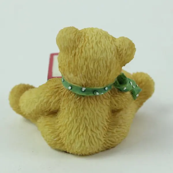 Cherished Teddies Enesco Bear ABC Q Block Figurine 1995 158488Q With Box