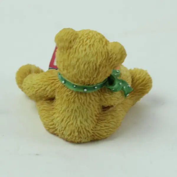 Cherished Teddies Enesco Bear With ABC "I" Block 158488I 1995 Box