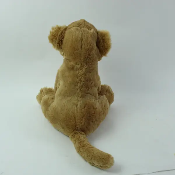 Fiesta Plush Lion Stuffed Animal Seated Tan Cream 16 Inch