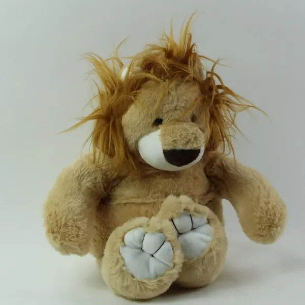 Aroma Home Microwaveable Lion Plush Warmable Stuffed Animal