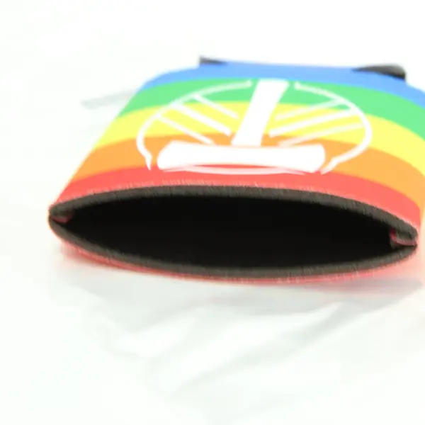 Portland Timbers PTFC Authentics Pride Rainbow Can Cooler Drink Holder