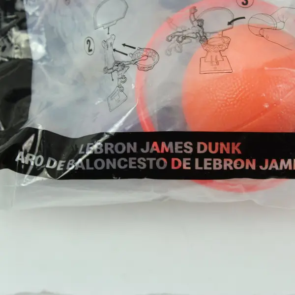McDonald's 2021 Space Jam LeBron James Dunk Hoop Happy Meal Toy