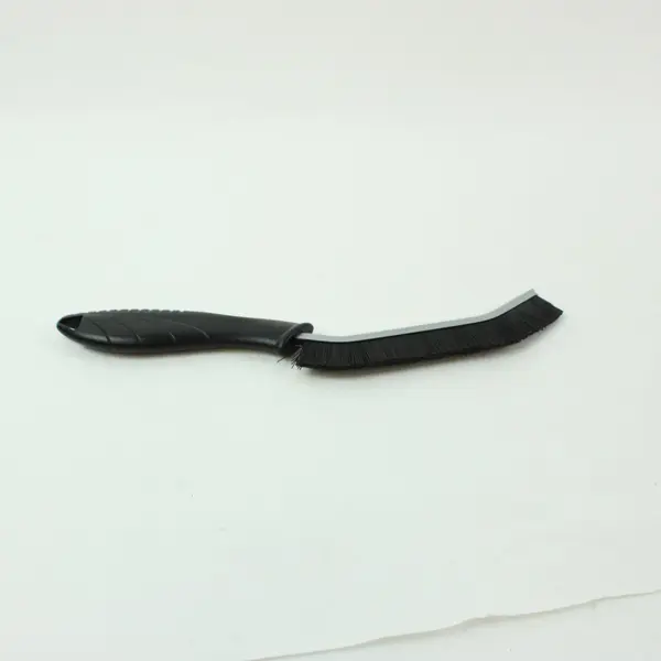 Hard Bristle Crevice Cleaning Brush Thin Gap Long Handle Scrubber
