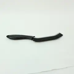 Hard Bristle Crevice Cleaning Brush Thin Gap Long Handle Scrubber