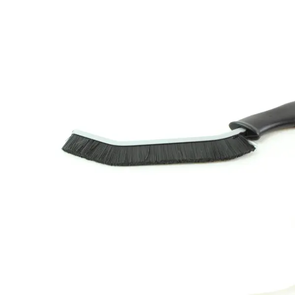 Hard Bristle Crevice Cleaning Brush Thin Gap Long Handle Scrubber