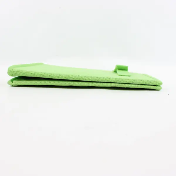 Lime Green Collapsible Fabric Storage Cube Organizer 10.75"
