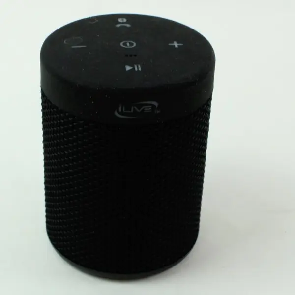 iLive ISBW108B Waterproof Fabric Bluetooth Wireless Portable Speaker