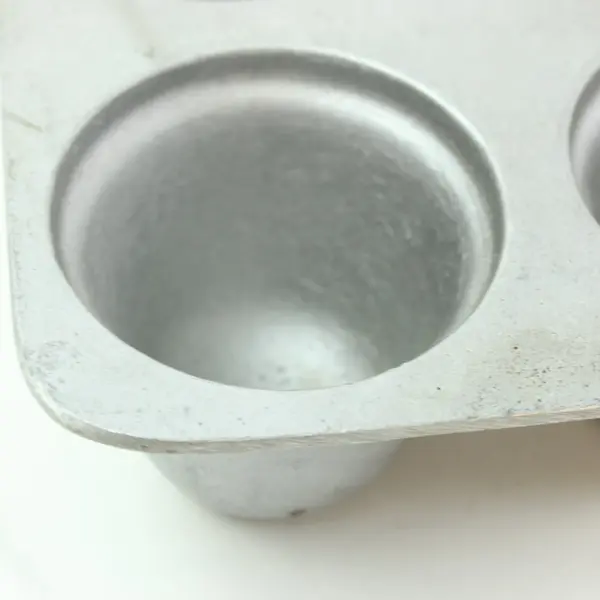 Vintage Aluminum 6-Cup Popover Muffin Cupcake Baking Pan