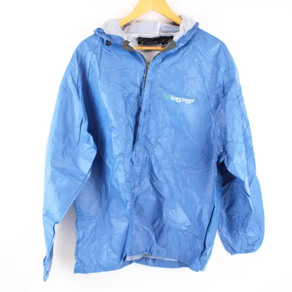 Frogg Toggs Men's Small Waterproof Rain Suit Jacket Pants Blue