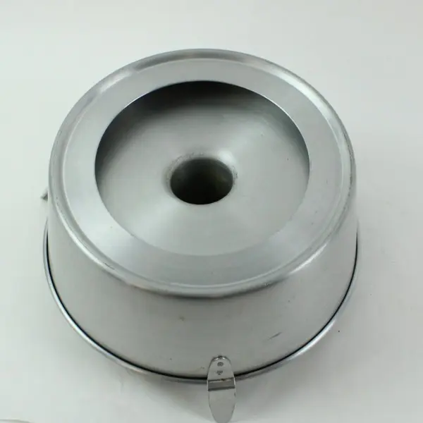 10 Inch Aluminum Angel Food Cake Pan Center Tube Used