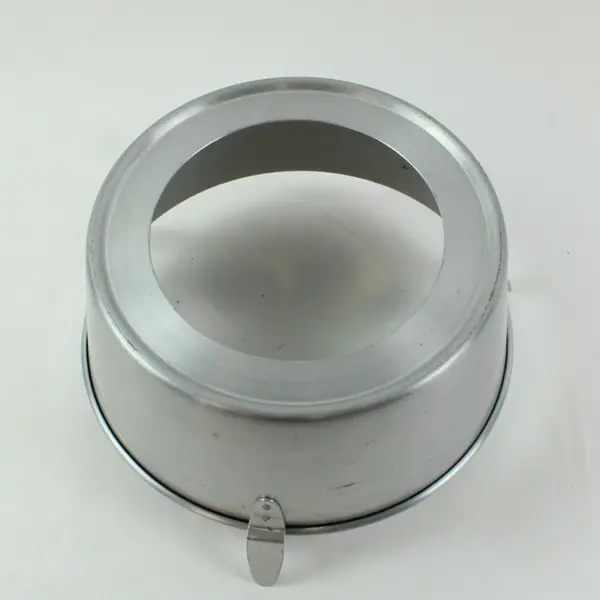 10 Inch Aluminum Angel Food Cake Pan Center Tube Used