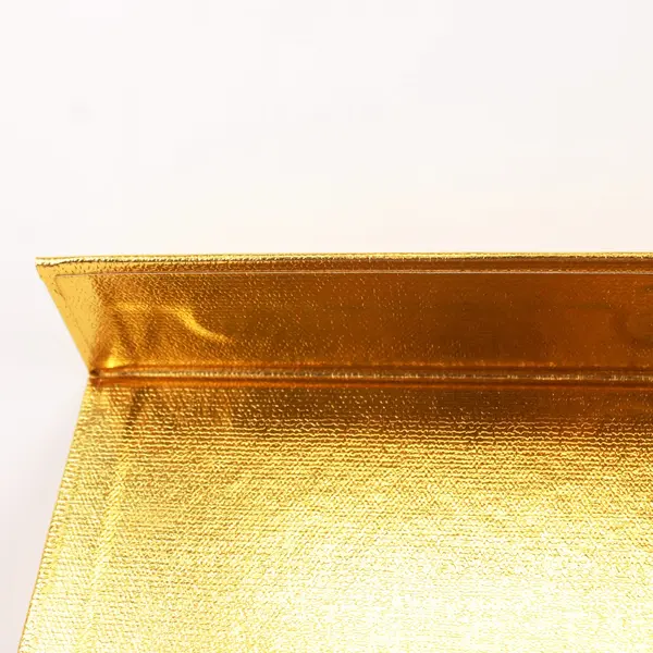 Habitat Gold Textured Hinged Lid Storage Box Organizer