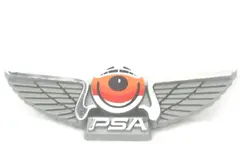 Stoffel Seals PSA Pacific Southwest Airlines Plastic Wings Pin Good