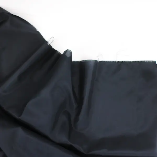 Black Polyester Fabric Material Textile for Crafts Sewing