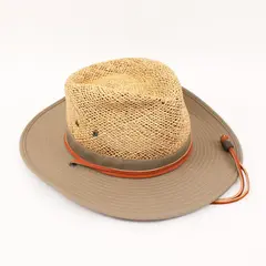 Stetson Boy Scouts of America Mesh Safari Hat Wide Brim Chin Cord