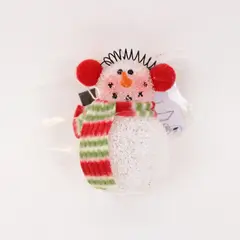 Gerson International SnowMe Light-Up Christmas Tabletop Figurine Earmuffs