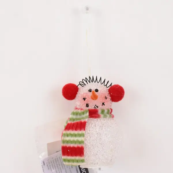 Gerson International SnowMe Light-Up Christmas Tabletop Figurine Earmuffs