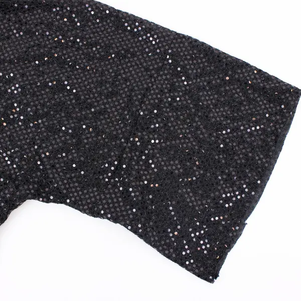 Women's Black Sheer Sequin Costume Dress
