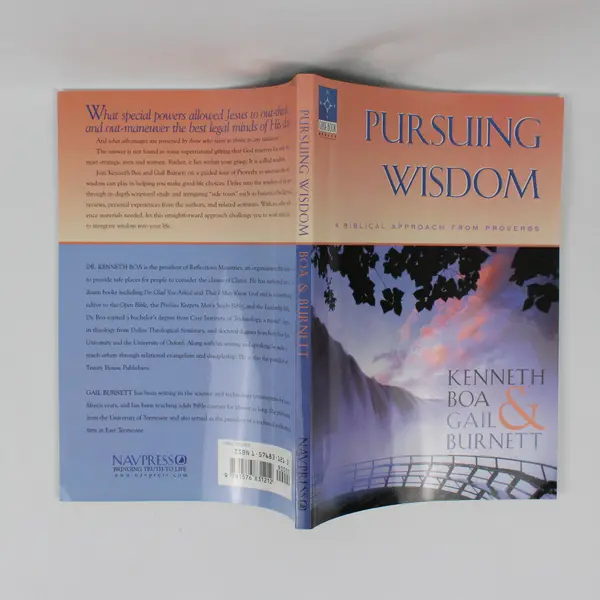 Pursuing Wisdom A Biblical Approach From Proverbs 1999 PB Guide Book Series