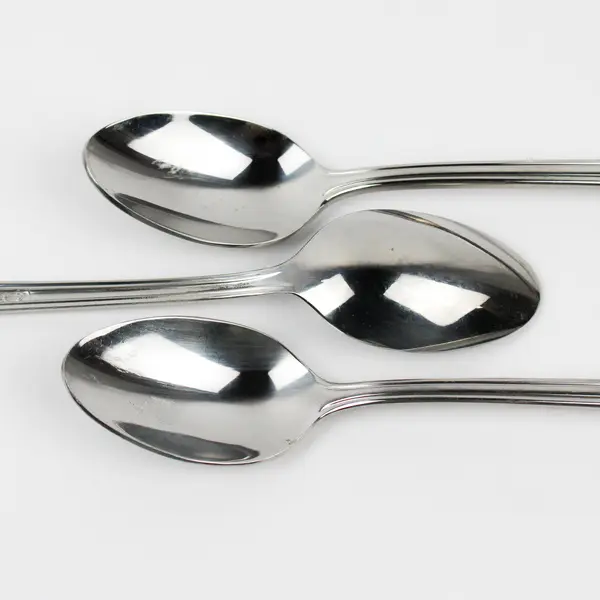 Lot of 3 Reed & Barton Brookshire Stainless Iced Tea Spoons 7.75 Inches