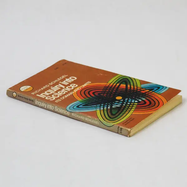Inquiry Into Science Richard Schlegel Vintage 1972 Paperback Book