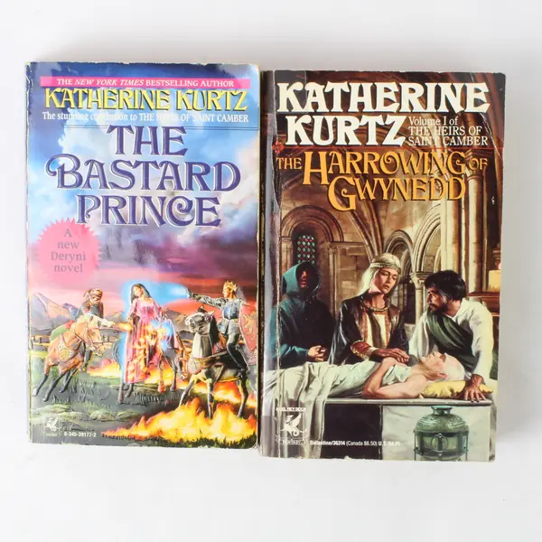 Vtg Lot of 2 Katherine Kurtz Novels Vol I III The Heirs of Saint Camber Series 