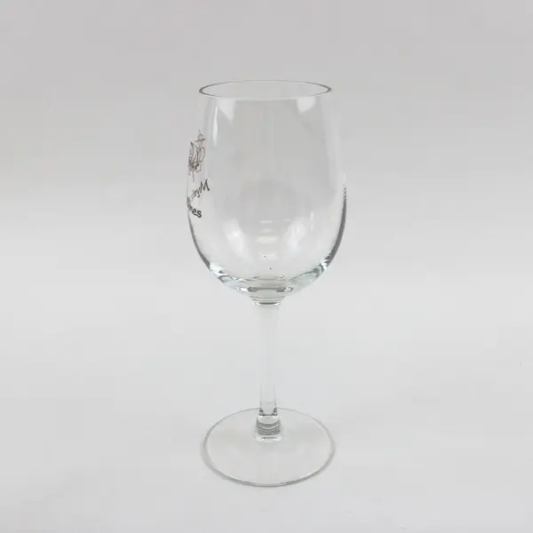 Pair of Mystic Wines Stemmed Wine Glasses Clear Glass Set of 2