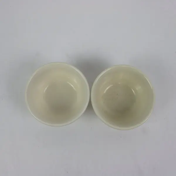 Taylor Smith & Taylor TS Custard Cups Set of 2 Floral Pattern