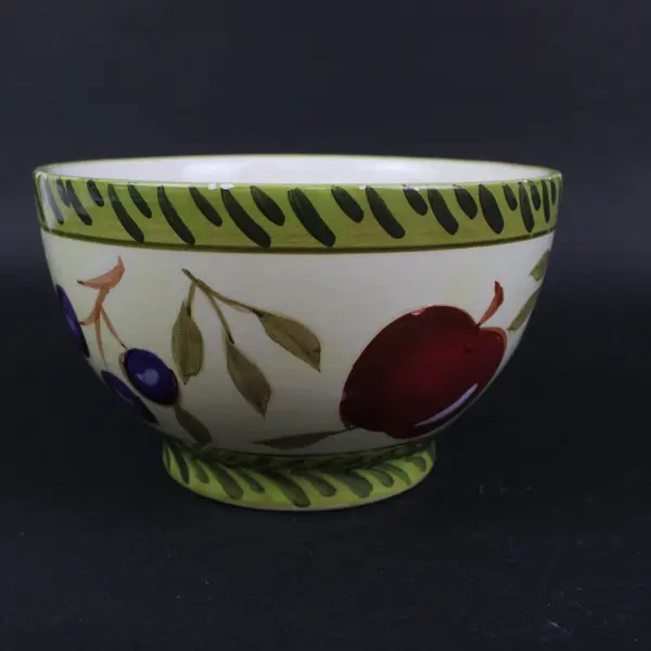 PTS International Tuscan Fruit Bowls Set of 2 Serving Display