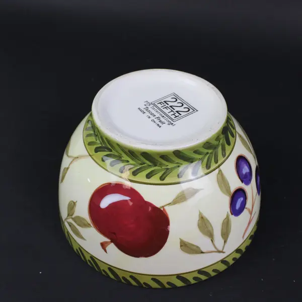 PTS International Tuscan Fruit Bowls Set of 2 Serving Display