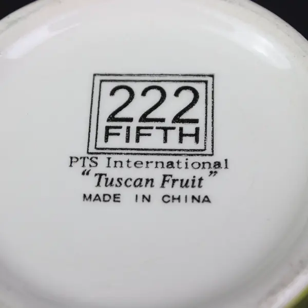 PTS International Tuscan Fruit Bowls Set of 2 Serving Display
