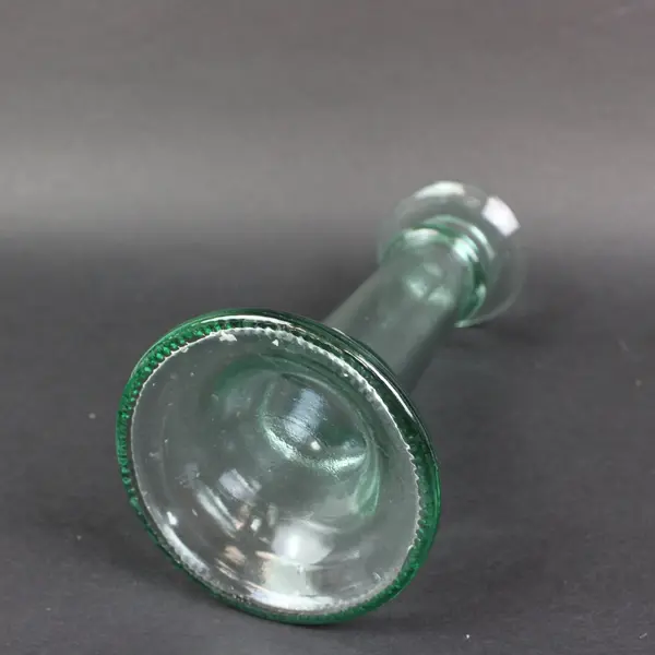 Vetreria Etrusca Vintage Recycled Glass Candlestick Holders Set of 2