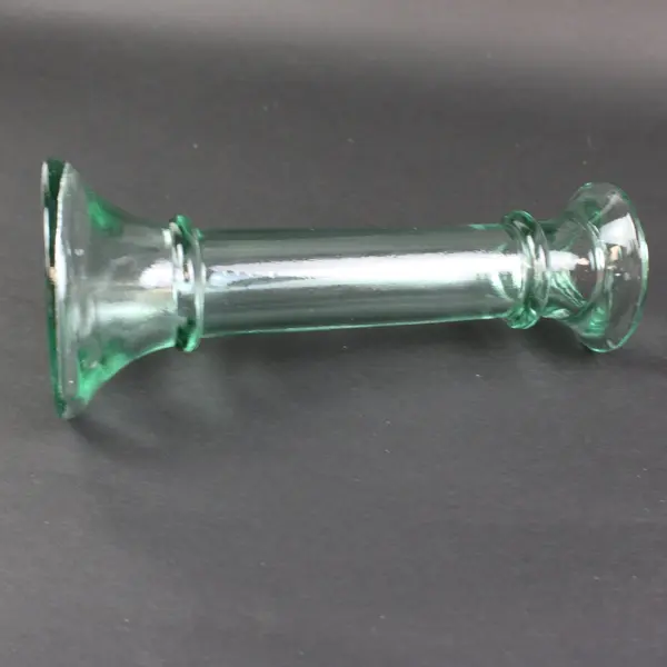 Vetreria Etrusca Vintage Recycled Glass Candlestick Holders Set of 2