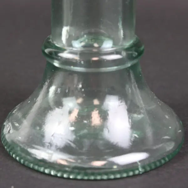 Vetreria Etrusca Vintage Recycled Glass Candlestick Holders Set of 2