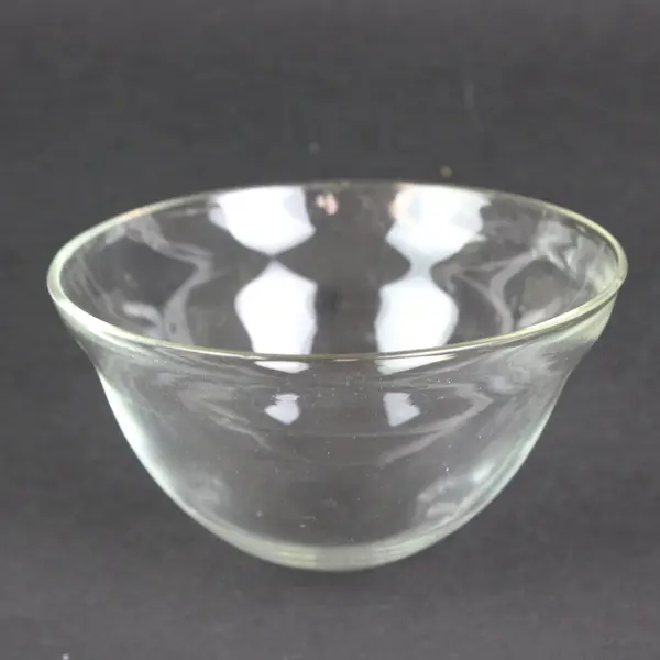 Lot of 5 Clear Glass Cloche Dome Covers 