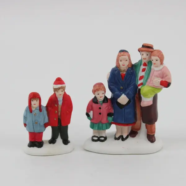 Department 56 It's a Wonderful Life George Bailey Family 2-Piece Figurine Set
