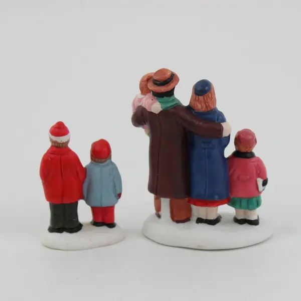 Department 56 It's a Wonderful Life George Bailey Family 2-Piece Figurine Set