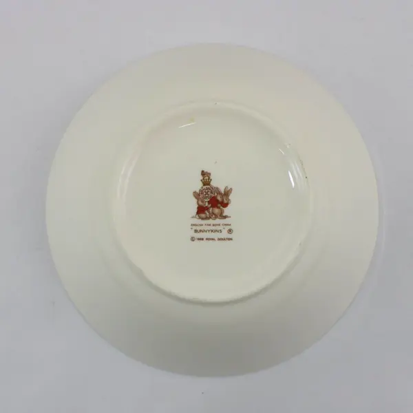 Vintage Royal Doulton Bunnykins Cereal Bowl 6 Inch Pre-Owned