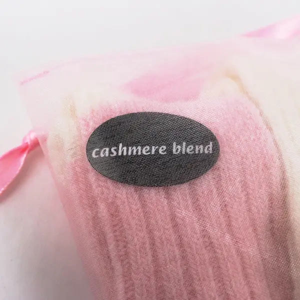 Standard Merchandising Co #5217 2 Pairs Pink White Cashmere Blend Socks 4-5.5