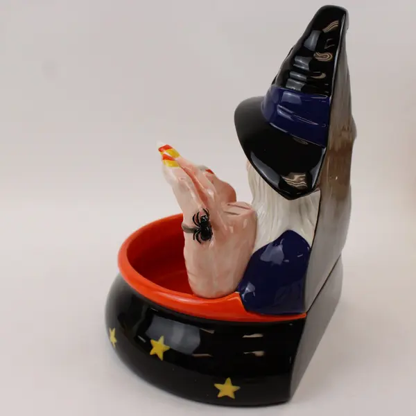 Department 56 Time To Celebrate Halloween Witch Candy Serving Set