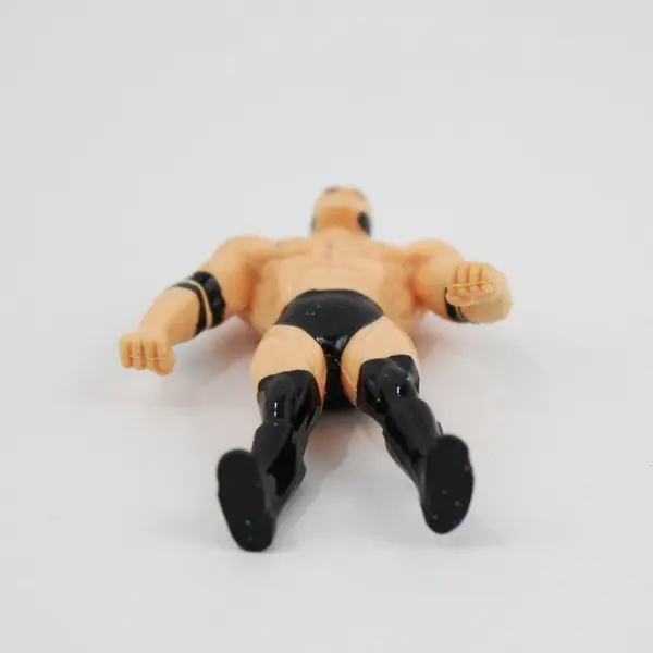 1998 Titan Sports The Rock WWF Just Toys Micro Bend 'Ems  3" Action Figure