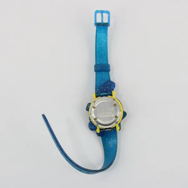 Vintage Crest Sparkle Toothpaste Melody Watch 1990s Promo Blue Glitter